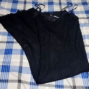 The Limited Black floor length dress